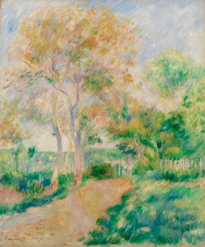 Efterår Landskab af Pierre Auguste Renoir